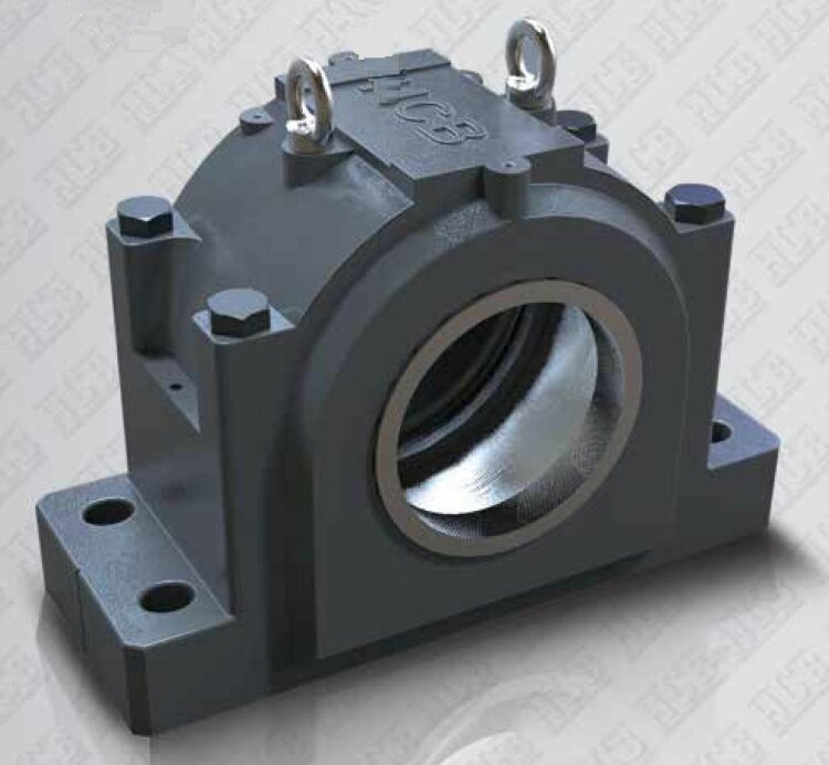 Подшипниковый корпус SNH 3080 L от HCB чугунный на лапах