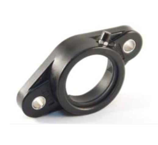 Корпус подшипниковый FL 207 BLACK PLASTIC от IBU из термопластика овальный фланцевый