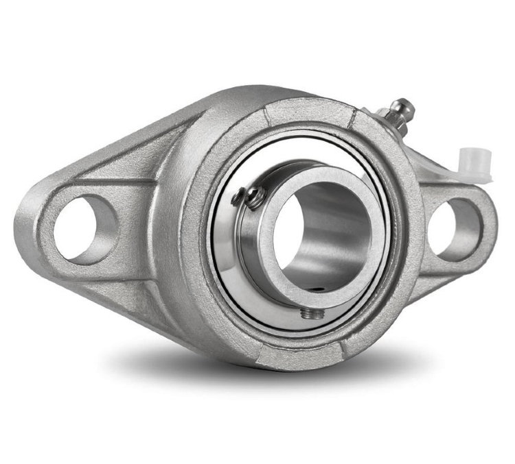 Подшипниковый узел UCFL 210 BSS 2RS NSF H1 BECO из нержавеющей стали