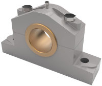 Корпус DIN 505 L 55 от PTI подшипниковый на лапах