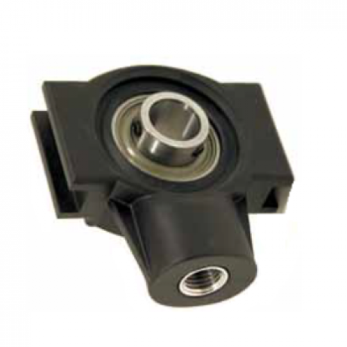 Корпус подшипниковый T 204 BLACK PLASTIC от IBU из термопластика натяжной