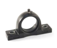 Корпус подшипниковый P 206 BLACK PLASTIC от IBU из термопластика на лапах
