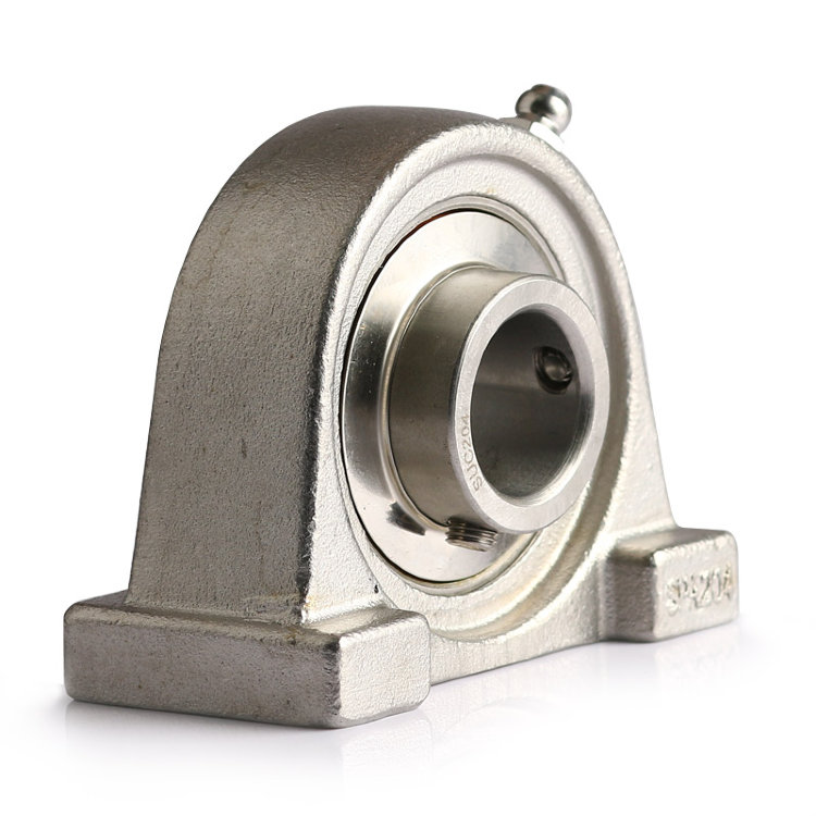 Подшипниковый узел UCPA 207 BSS 2RS NSF H1 от BECO из нержавеющей стали